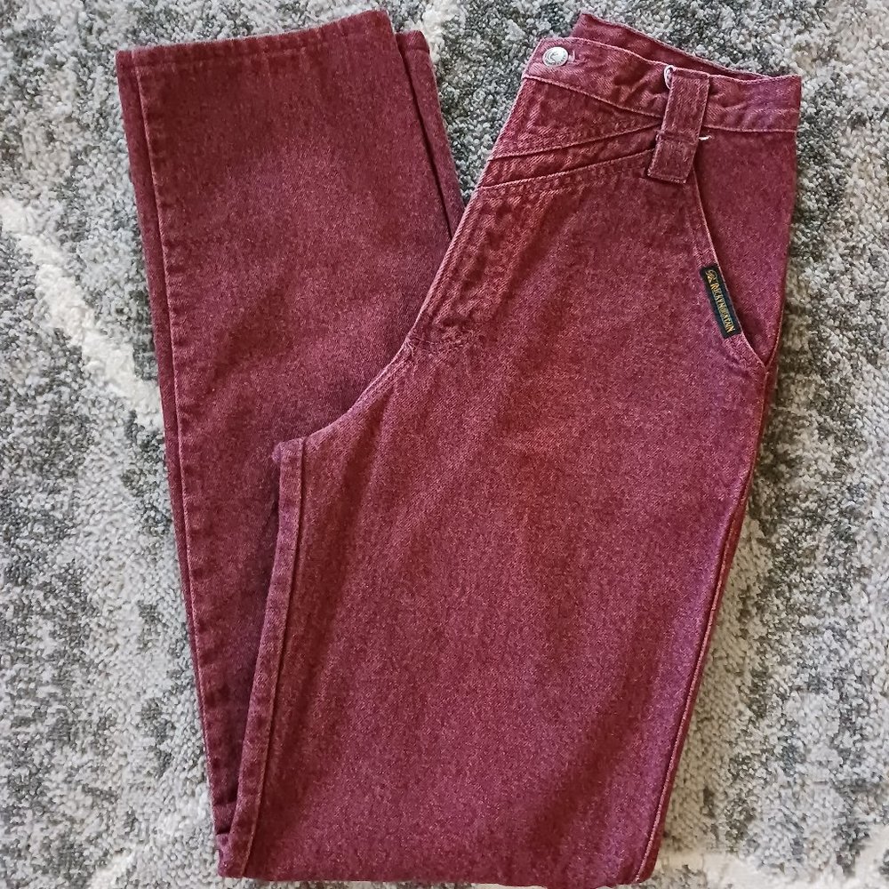 Vintage Red Rocky Mountain Jeans